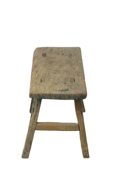 Vintage Shandong Farmer's Stool or Accent Table