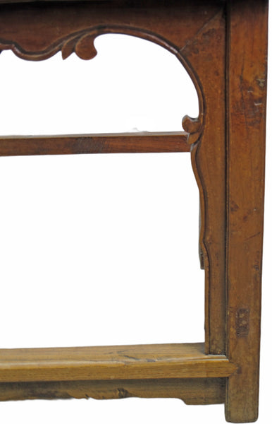 Hand Carved Back Chinese Antique Arm Chairs - Set of 2