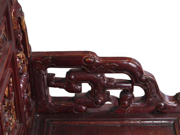 Pair Antique Chinese Taishi Chairs 1