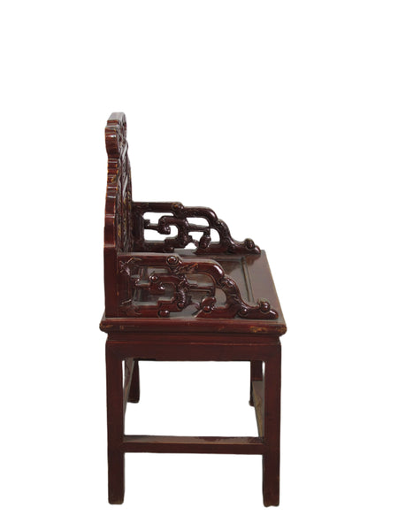 Pair Antique Chinese Taishi Chairs 1