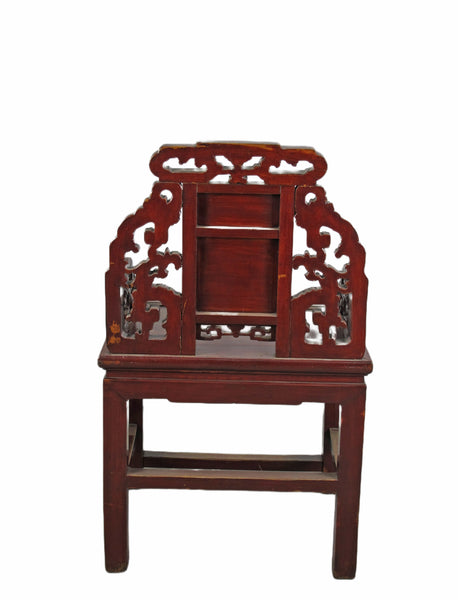 Pair Antique Chinese Taishi Chairs 2