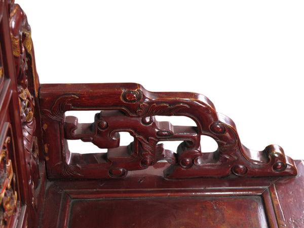 Pair Antique Chinese Taishi Chairs 2