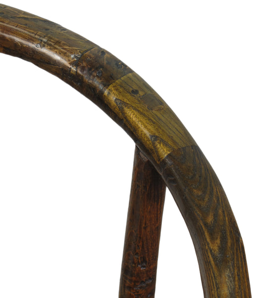 Antique Chinese Round Back Arm Chairs