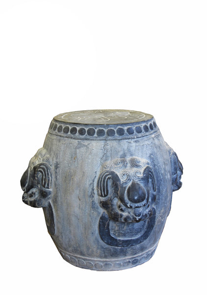 Lion's Head Garden Stone Stool - Dyag East