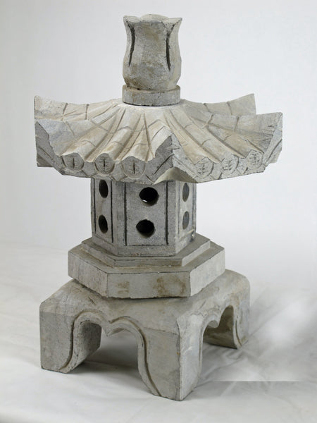 Stone Garden Lotus Top Lantern - Dyag East