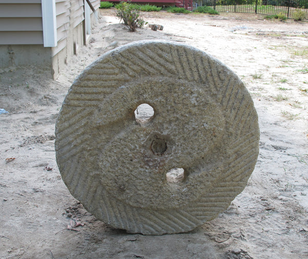 Granite Mill Stone Water Fountain 4