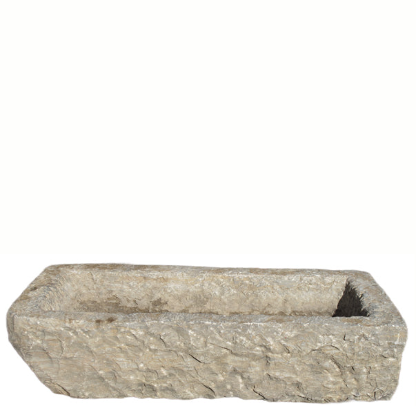 Hand Chiseled Stone Trough 16