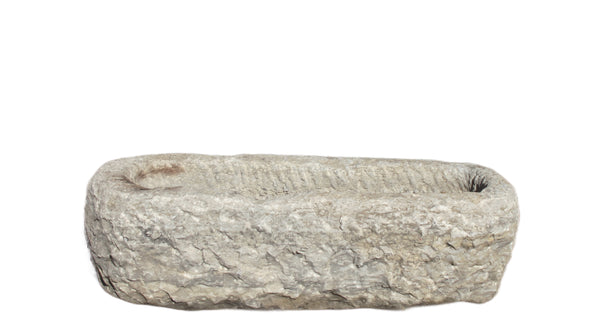Hand Chiseled Stone Trough 17
