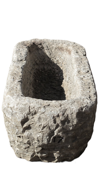 Hand Chiseled Stone Trough 17