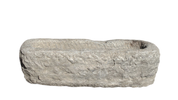 Hand Chiseled Stone Trough 17
