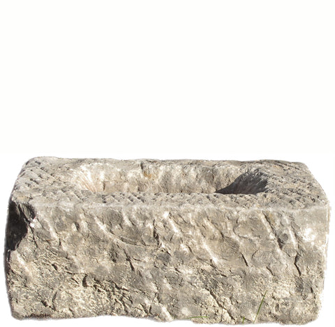 Z-Hand Chiseled Stone Trough 2