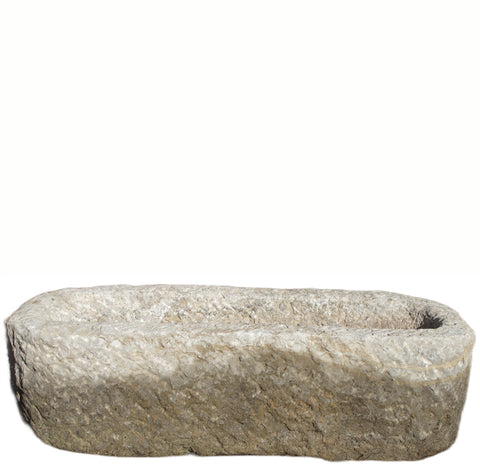 Hand Chiseled Stone Trough 8