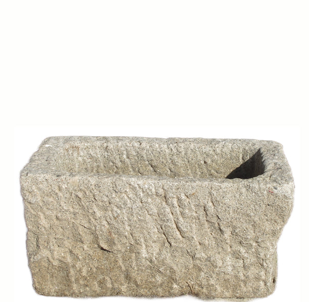 Hand Chiseled Stone Trough 9