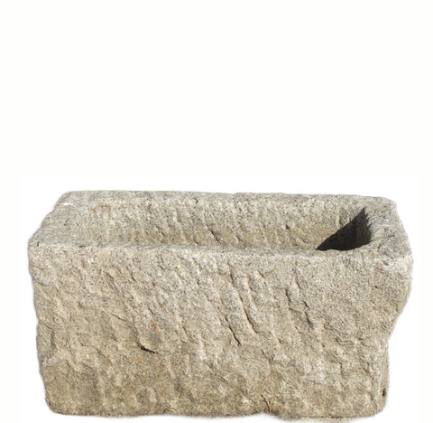 Hand Chiseled Stone Trough 9