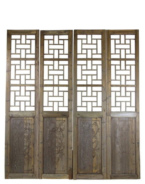Antique Chinese Screen Panels - Dyag East