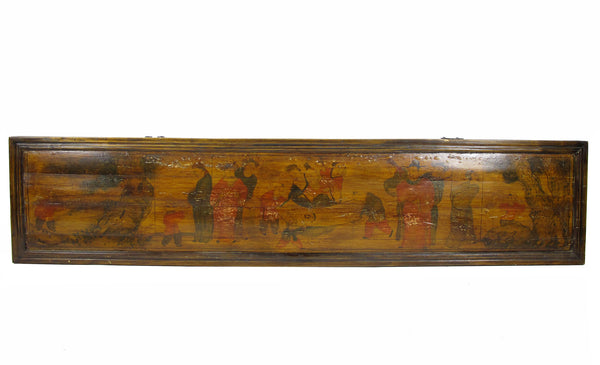 Hand Painted Antique Chinese Wall Hanging Plaque 1 - Dyag East