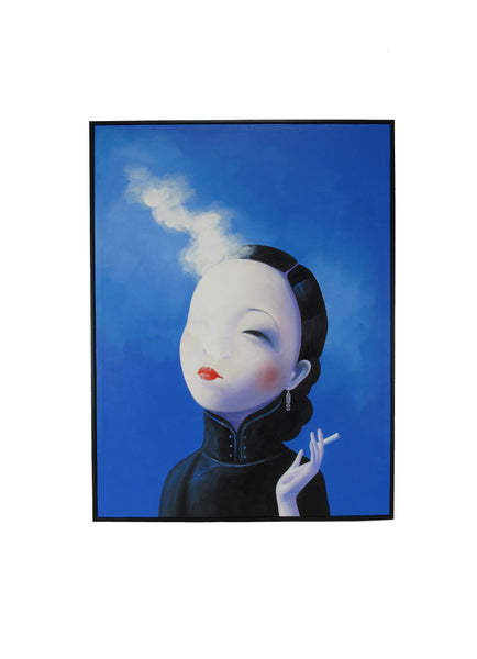 Portrait of Early 20th Century Famous Chinese Film Star - Dyag East