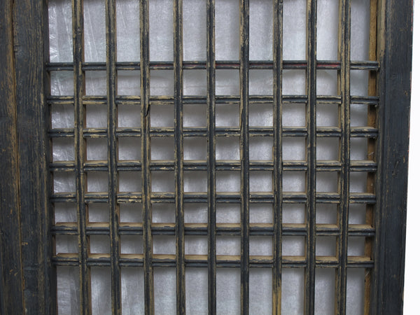 Pair of Vintage Chinese Latticed Screen Panel 3