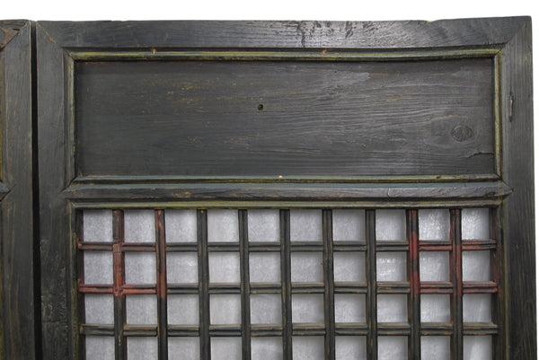 Pair of Vintage Chinese Latticed Screen Panel 4