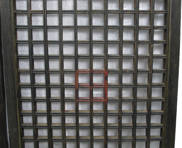 Pair of Vintage Chinese Latticed Screen Panel 4