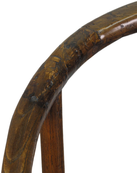 Antique Chinese Round Back Arm Chairs - Dyag East