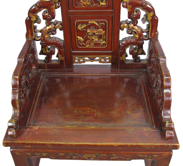 Antique Chinese Taishi Chairs, A Set of 4 - Dyag East