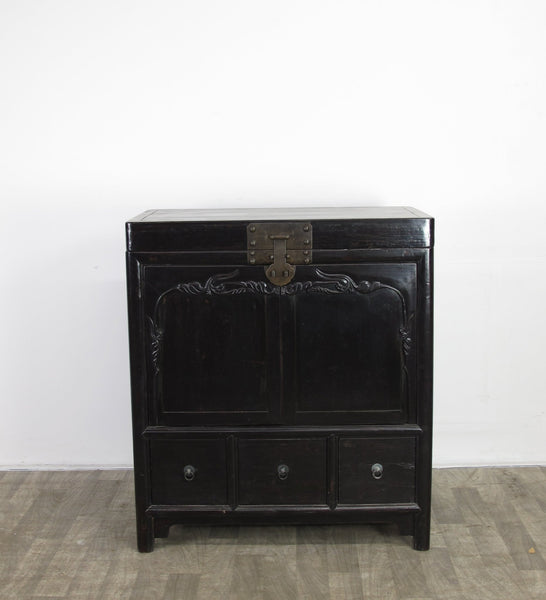 Antique Chinese Trunk Cabinet - Dyag East