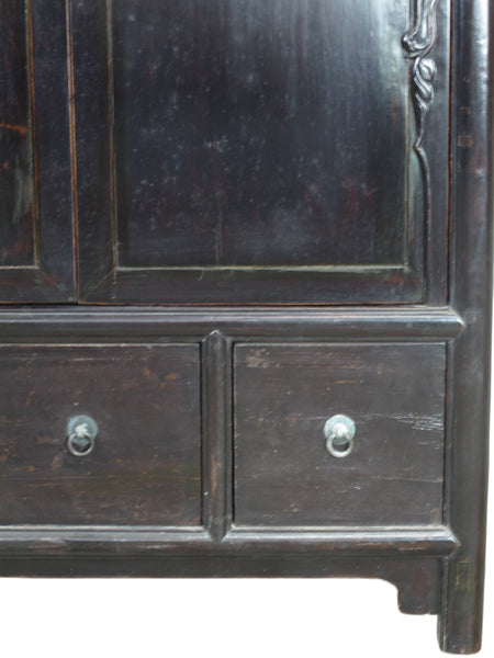 Antique Chinese Trunk Cabinet - Dyag East