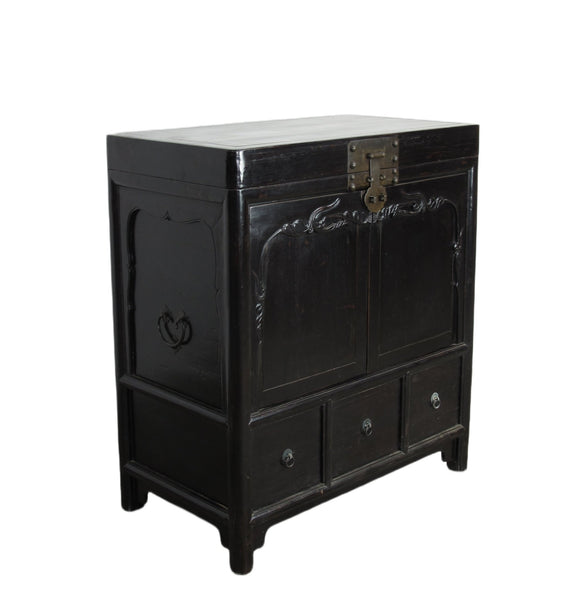 Antique Chinese Trunk Cabinet - Dyag East