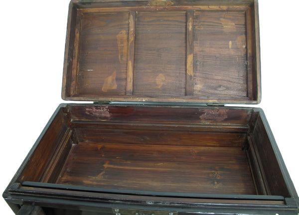 Antique Chinese Trunk Cabinet - Dyag East
