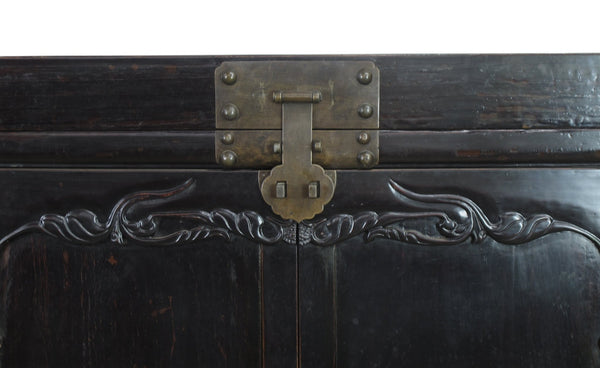 Antique Chinese Trunk Cabinet - Dyag East