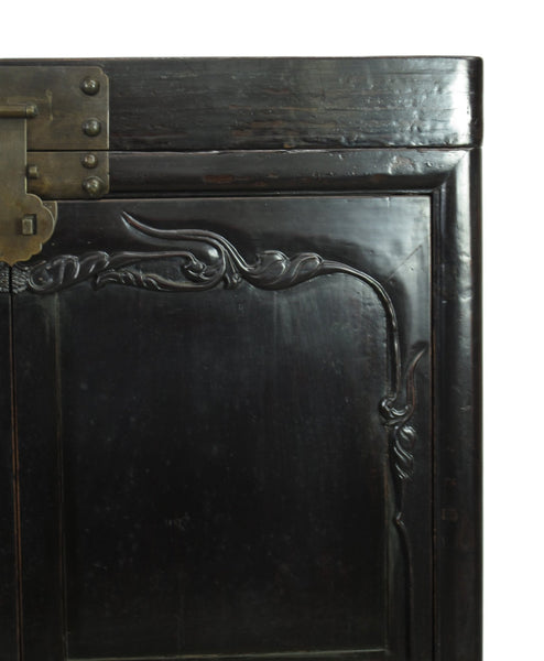 Antique Chinese Trunk Cabinet - Dyag East