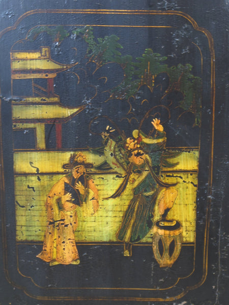 Antique Hand Painted Chinese Cabinet - Dyag East