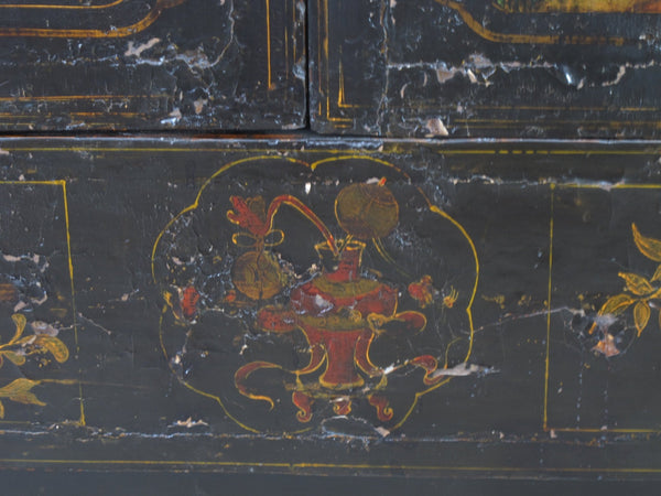 Antique Hand Painted Chinese Cabinet - Dyag East