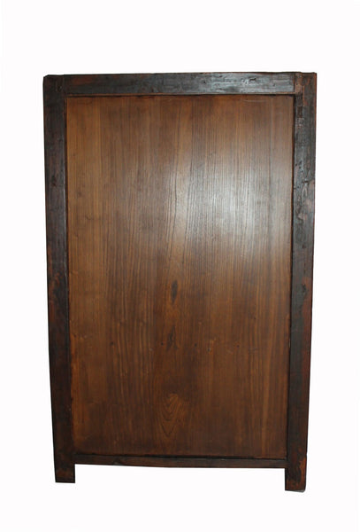 Birds and Flower Antique Chinese Cabinet - Dyag East