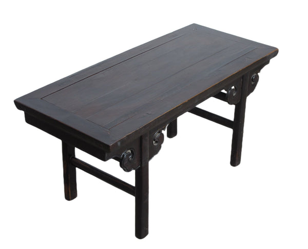 Clouds Spandrels Antique Chinese Coffee Table or Accent Table - Dyag East