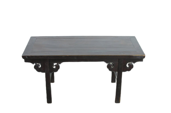 Clouds Spandrels Antique Chinese Coffee Table or Accent Table - Dyag East