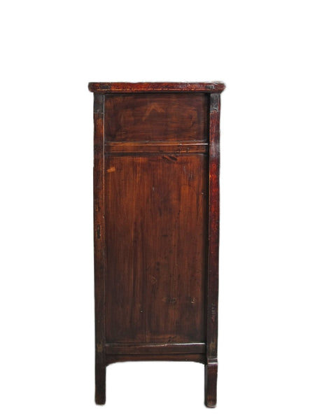 Dark Brown Chinese Antique Cabinet – 56 inches tall - Dyag East