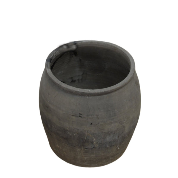 Grey Black Planter Pot - Dyag East