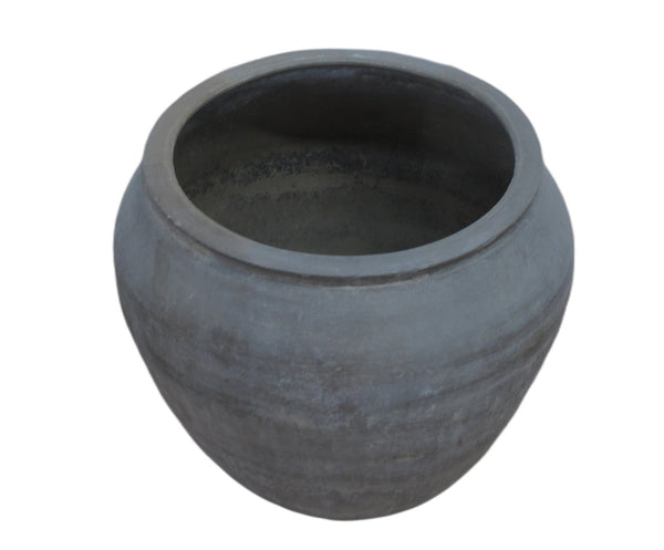 Grey Black Planter Pot - Dyag East