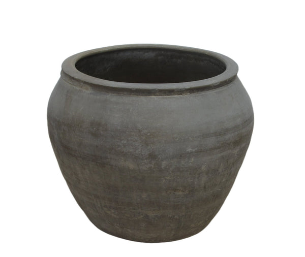 Grey Black Planter Pot - Dyag East