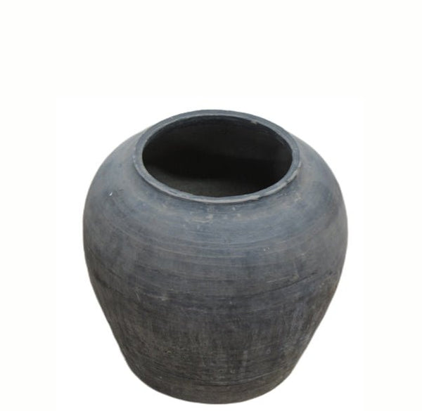 Grey Black Planter Pot - Dyag East
