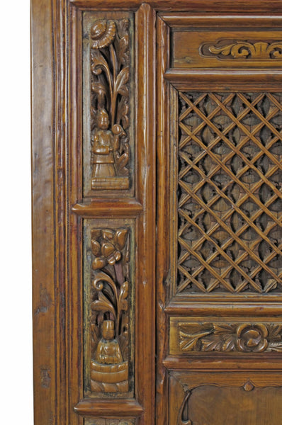 Hand Carved Chinese Antique Cabinet - Dyag East