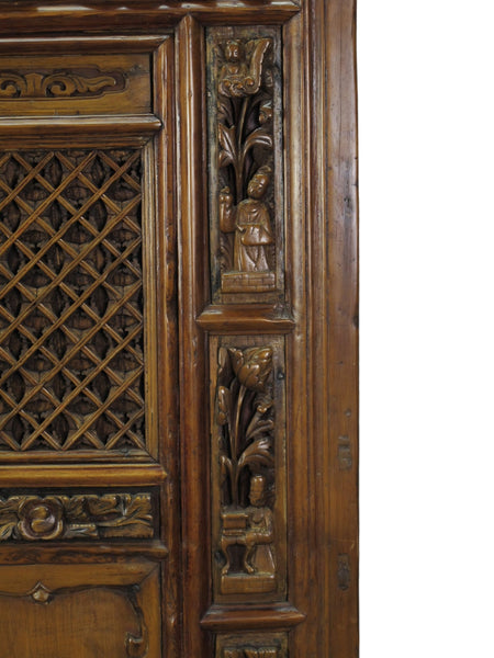 Hand Carved Chinese Antique Cabinet - Dyag East