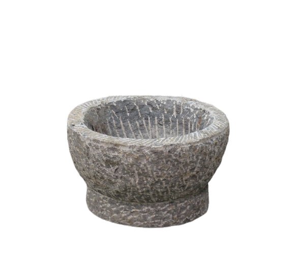 Hand Chiseled Stone Planter 3 - Dyag East