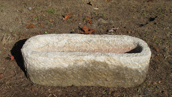Hand Chiseled Stone Trough 8 - Dyag East