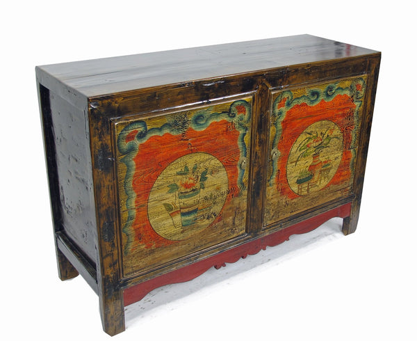 Hand Painted Mongolia Sideboard 1 - Dyag East
