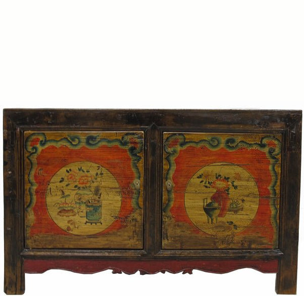 Hand Painted Mongolia Sideboard 4 - Dyag East