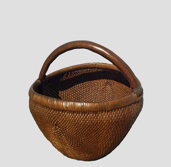 Hand - Woven Antique Chinese Baskets 1 - Dyag East