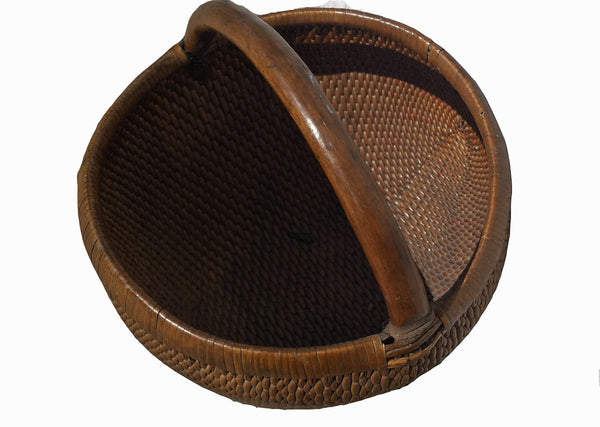 Hand - Woven Antique Chinese Baskets 1 - Dyag East